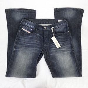 NEW Diesel Jeans Zathan Boot Cut Blue
